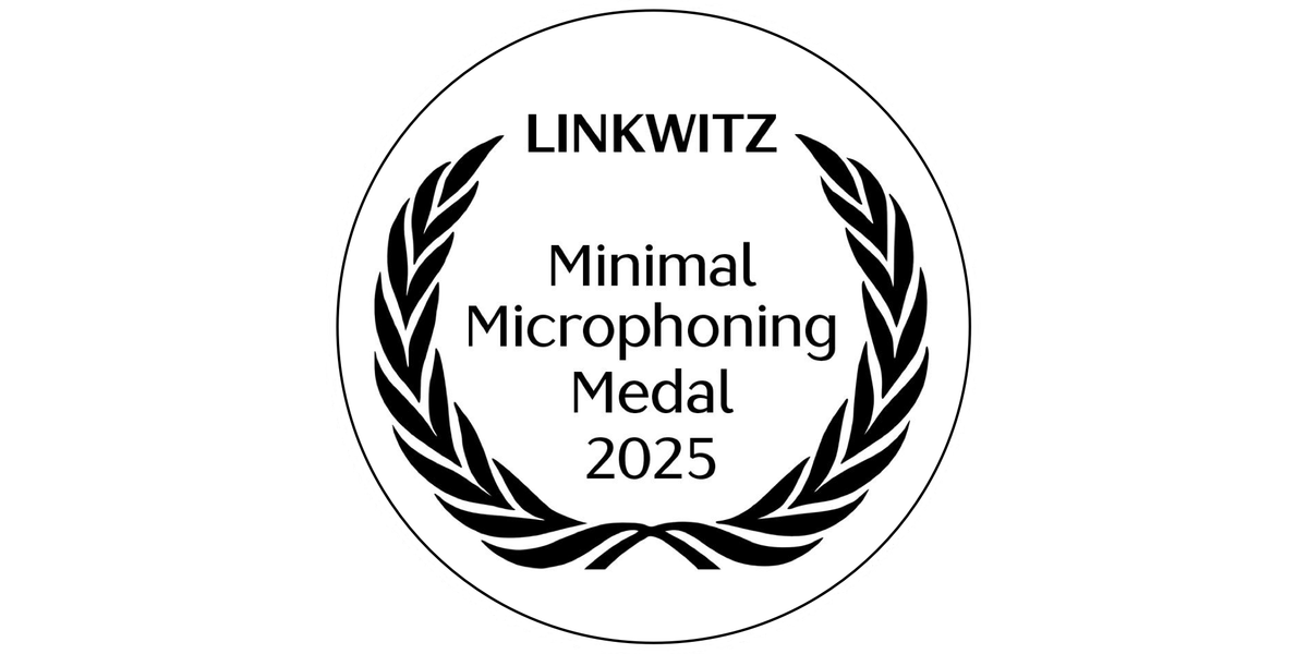 LINKWITZ Minimal Microphoning Contest