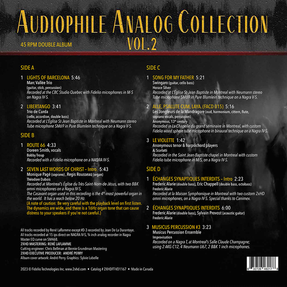 Audiophile Analog Collection Vol. 2 [Deluxe 200g double vinyl]