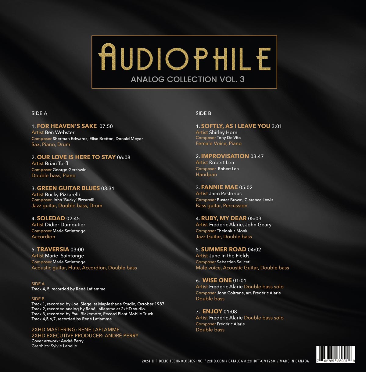 Audiophile Analog Collection Vol. 3 [180g Vinyl]