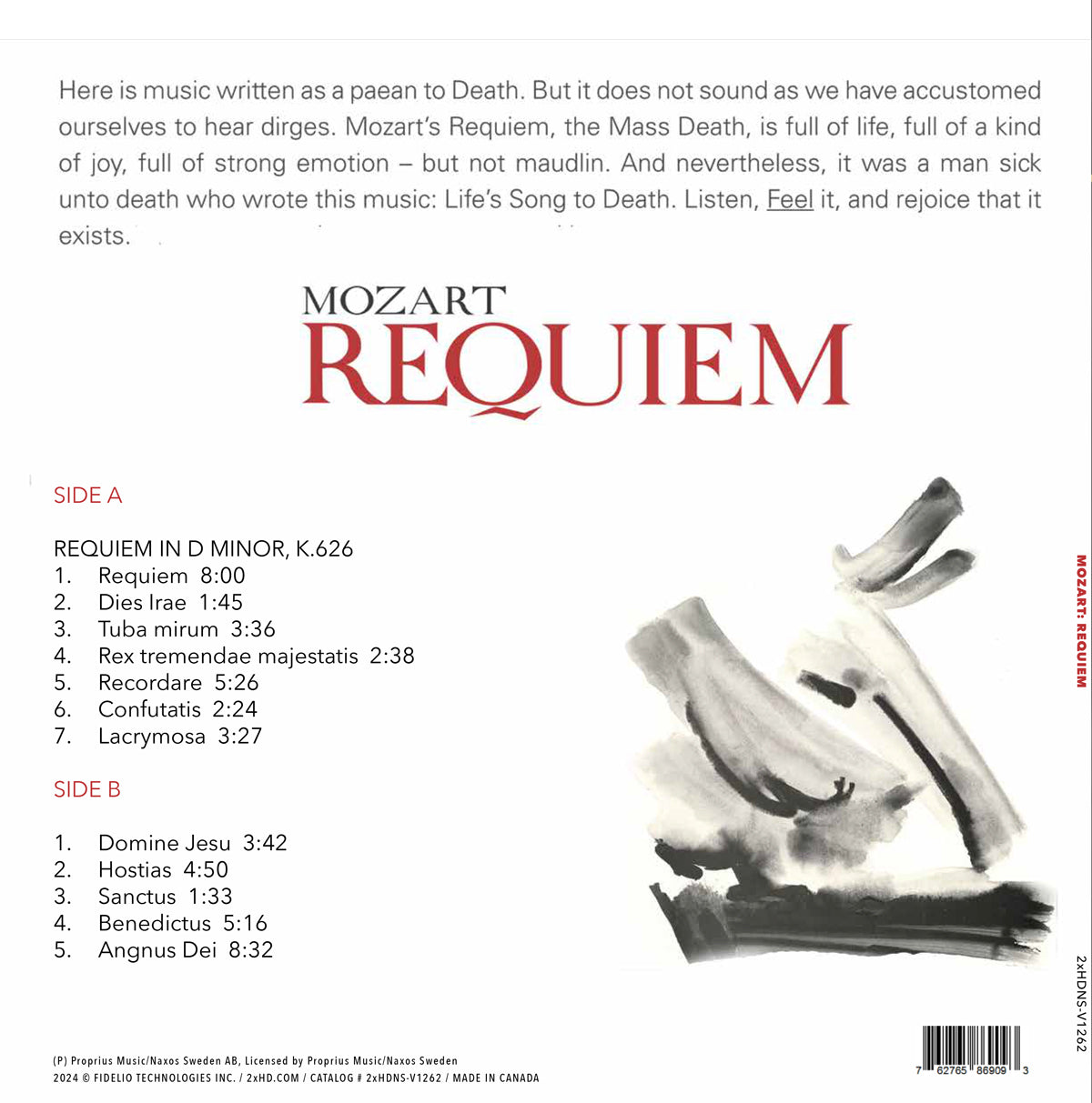 Mozart Requiem [Deluxe 180g Vinyl]