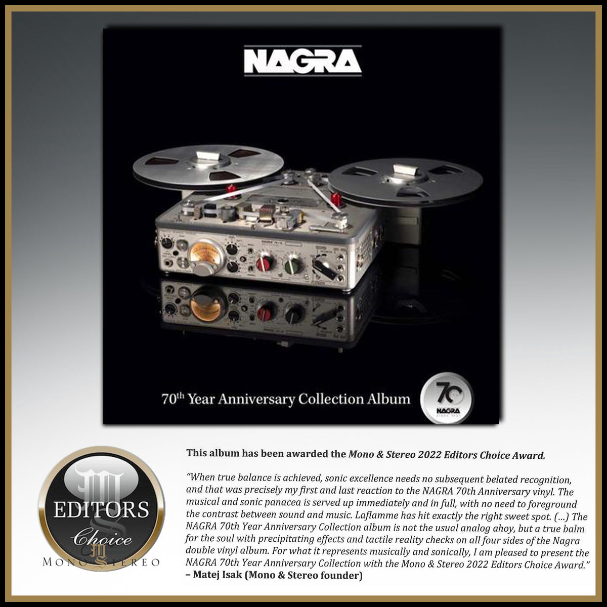 Nagra 70th Anniversary Collection (45 rpm 200g Vinyl)