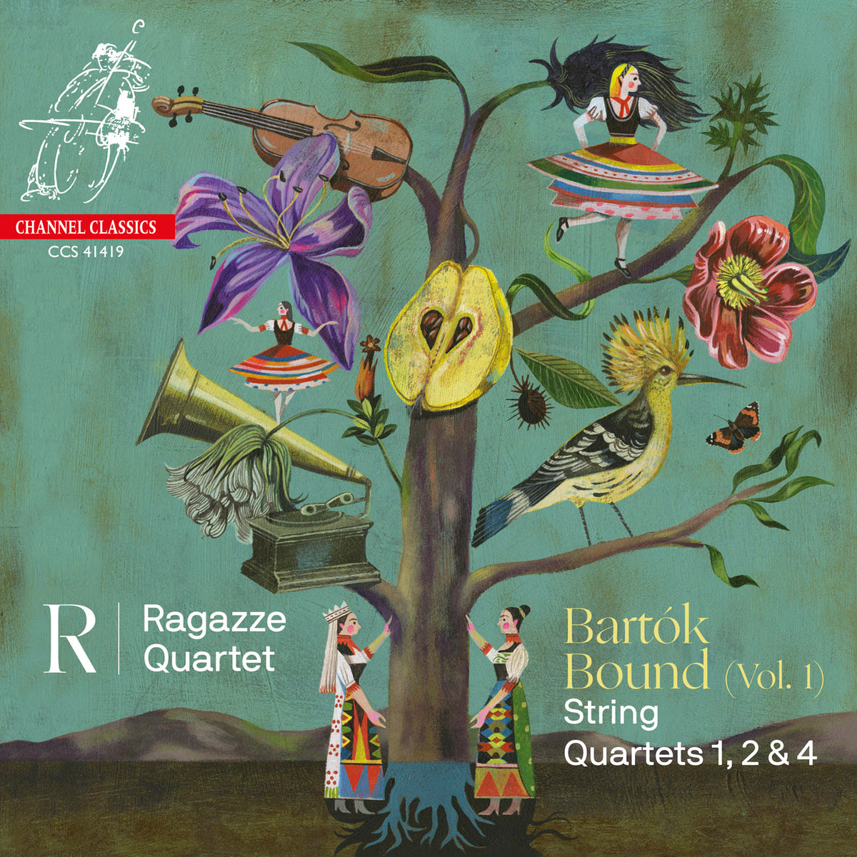 Bartok Bound - Vol. 1 (String Quartets Nos. 1, 2, 4)