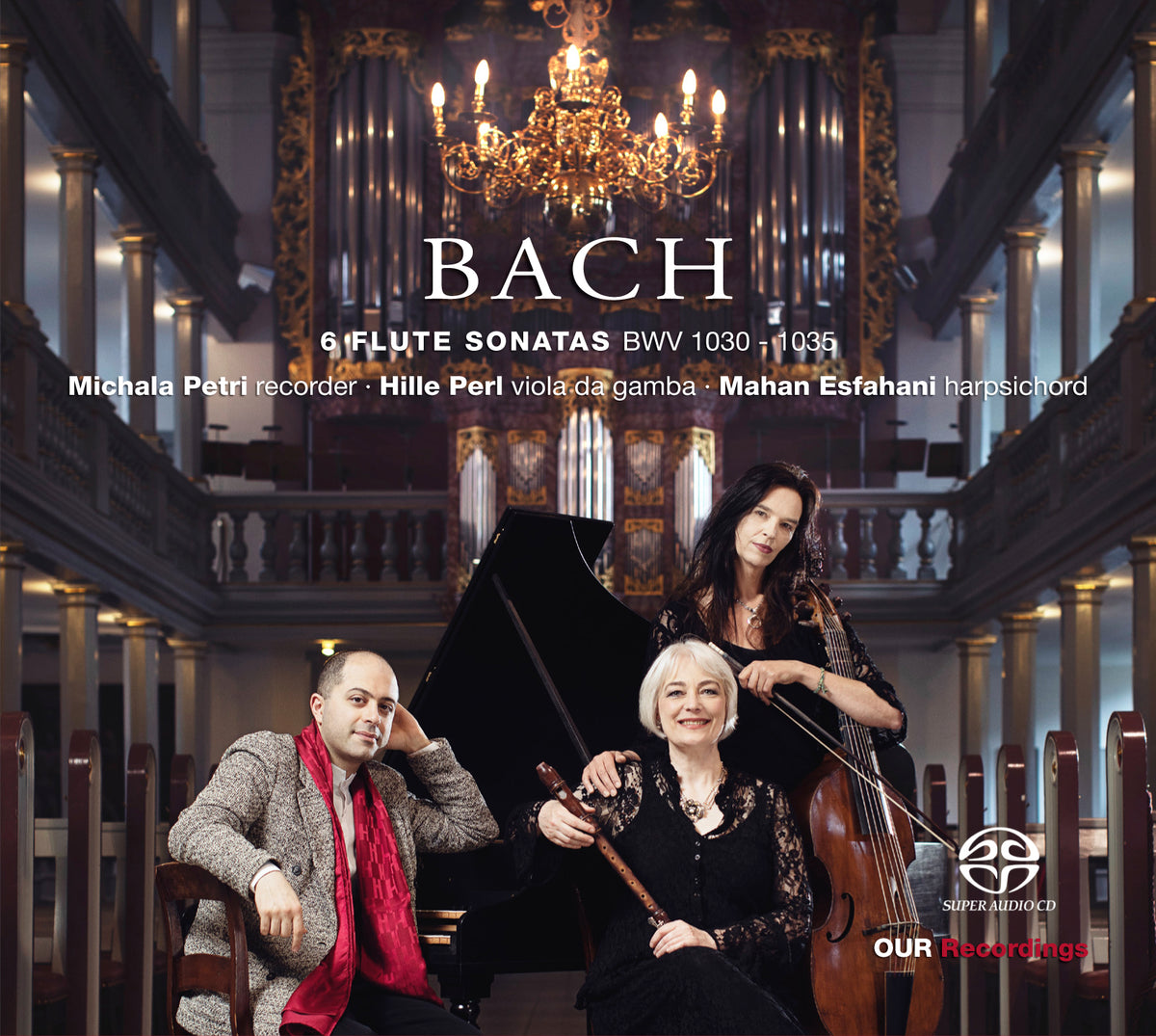 Johann Sebastian Bach: 6 Sonatas for Recorder, Harpsichord and Viola da Gamba