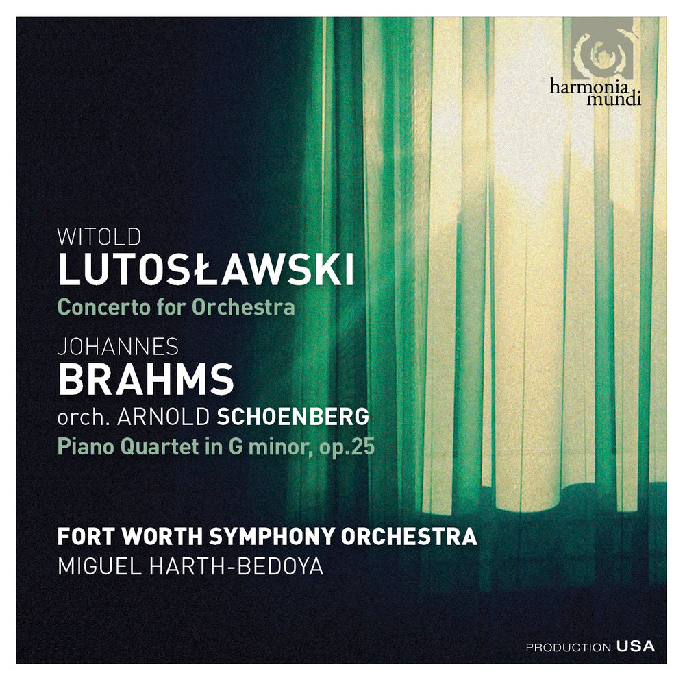 Lutoslawski Concerto for orchestra - Brahms Piano Quartet in G Minor