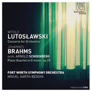Lutoslawski Concerto for orchestra - Brahms Piano Quartet in G Minor