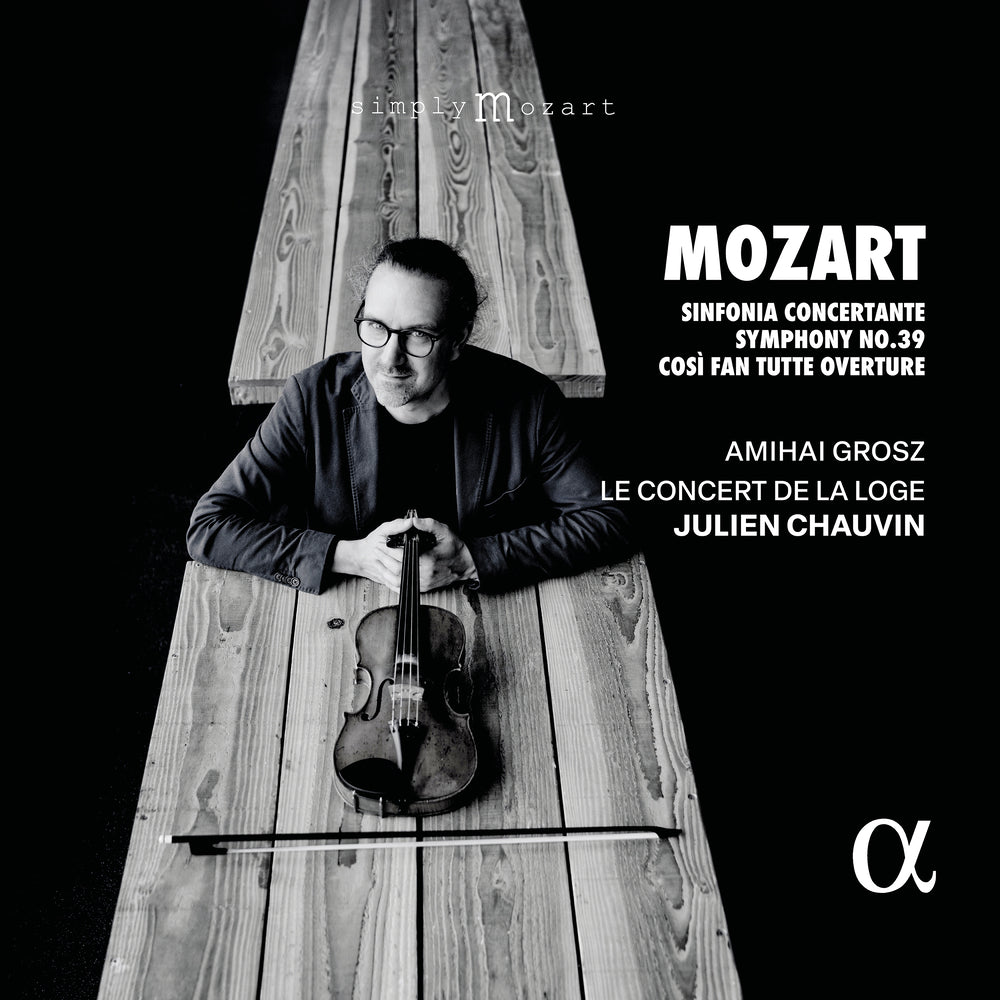 Mozart: Sinfonia Concertante, Symphony No. 39 & Così Fan Tutte Overture