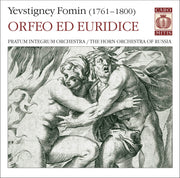 Yevstigney Fomin - Orfeo ed Euridice