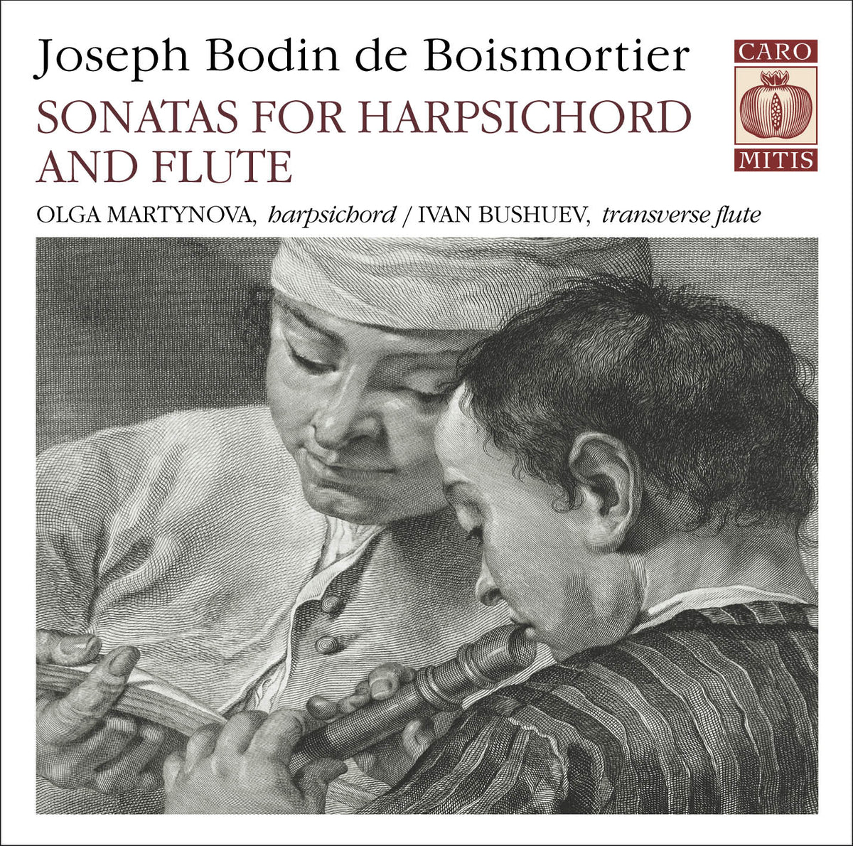 Joseph Bodin de Boismortier  Sonatas for harpsichord and flute