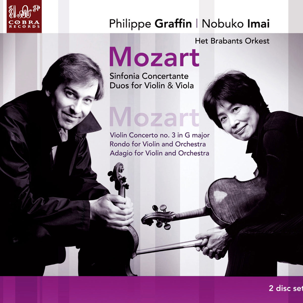 Philippe Graffin, Mozart