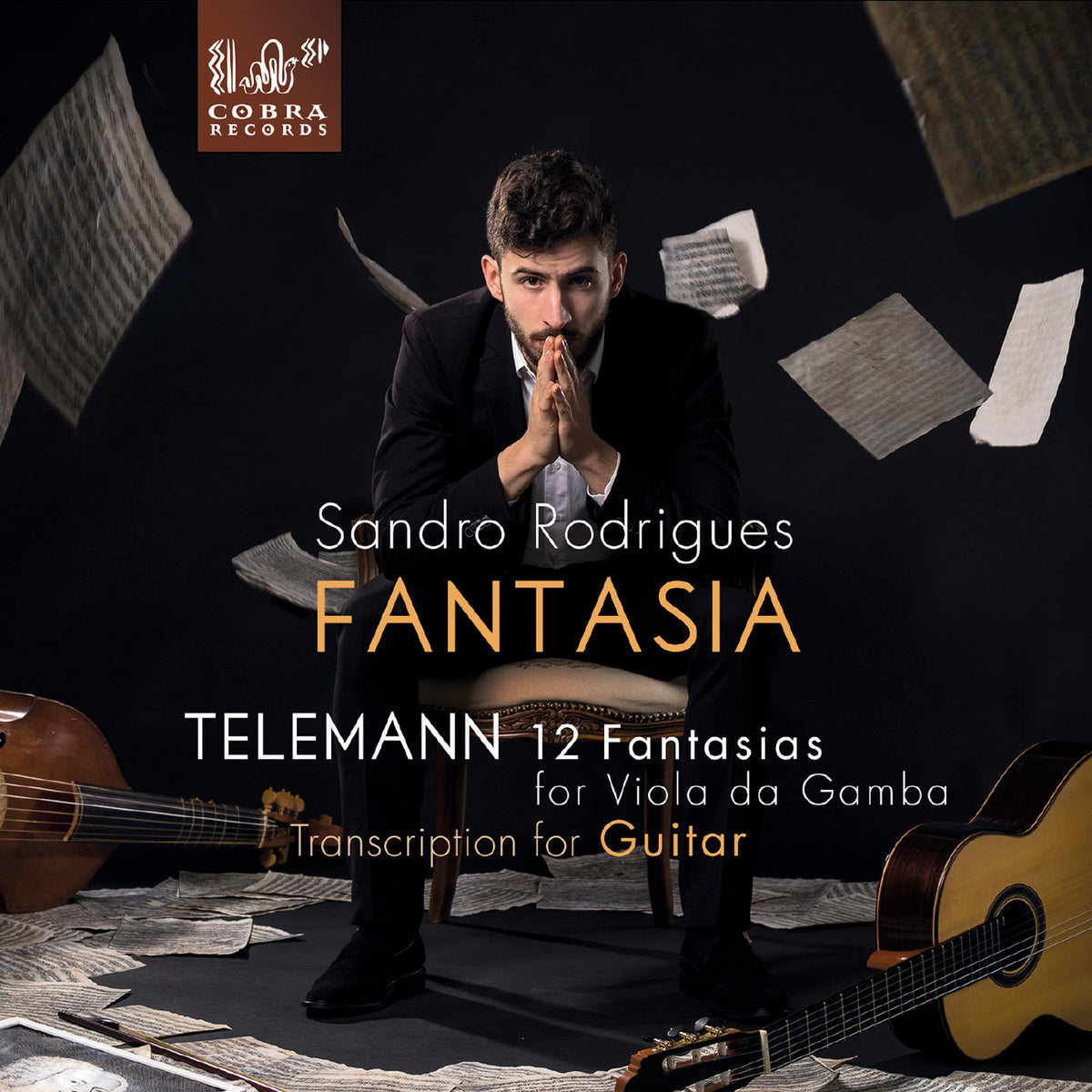 Fantasia - Telemann 12 Fantasias for viola da gamba (Transcription for Guitar)