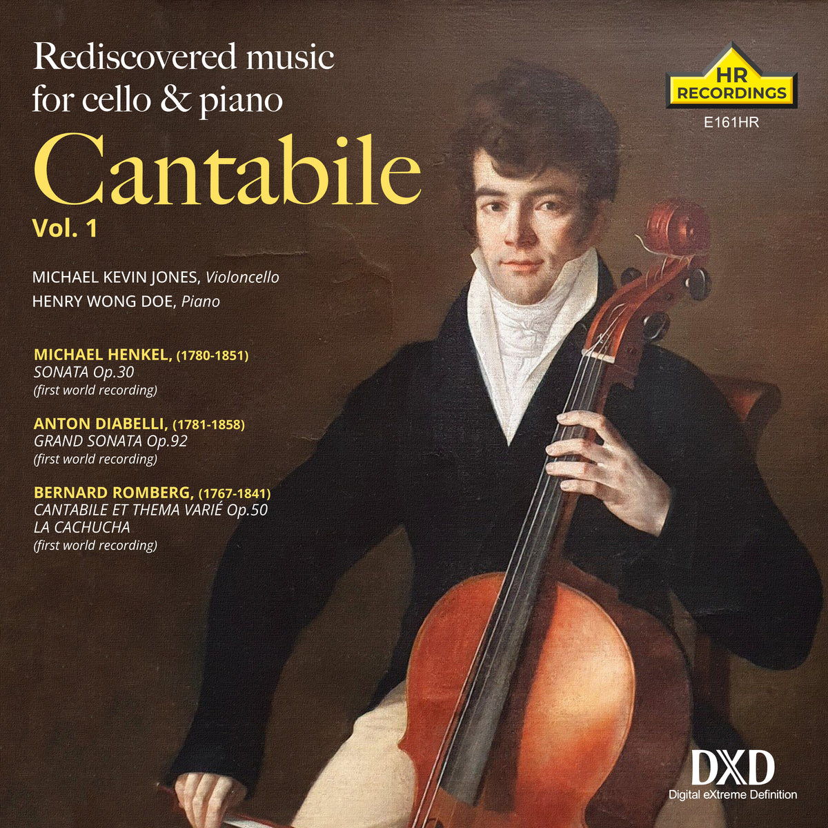 Cantabile Vol. 1 - Rediscovered Music For Cello &amp; Piano