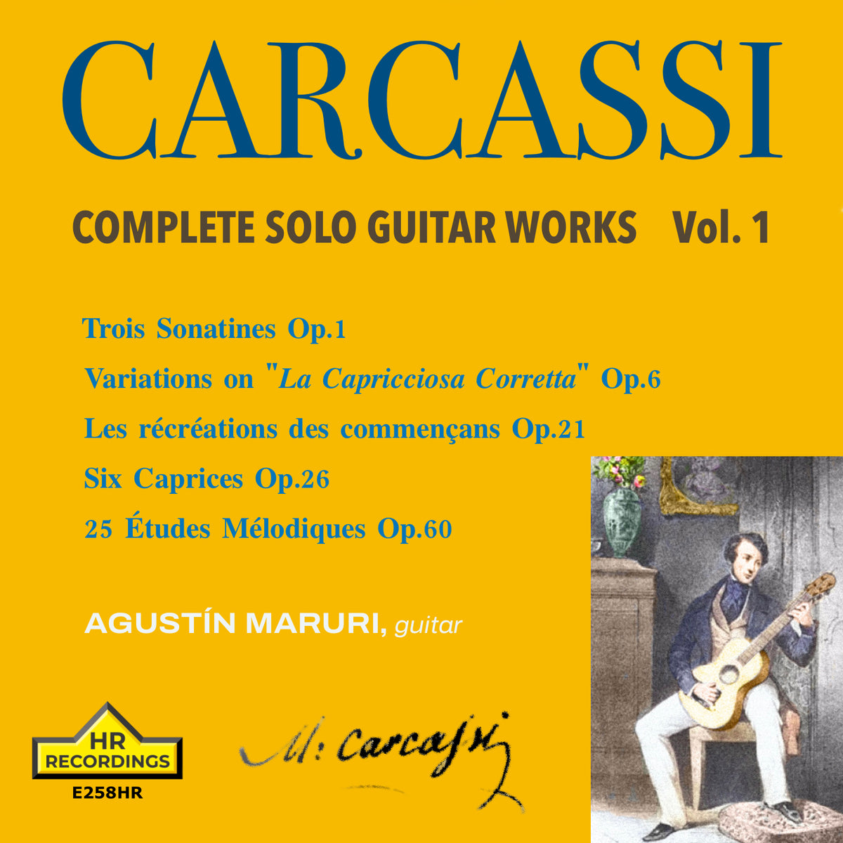 Carcassi Complete Solo Guitar Works - Vol. 1 [Double Album]