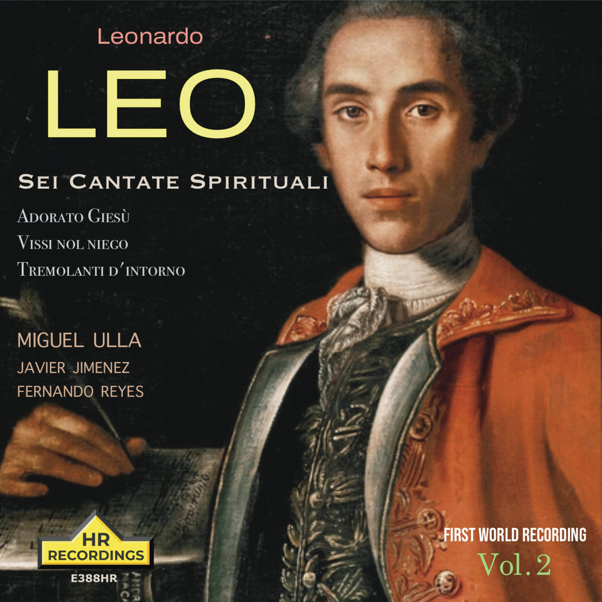 Leonardo Leo: Sei Cantate Spirituali, Vol.2
