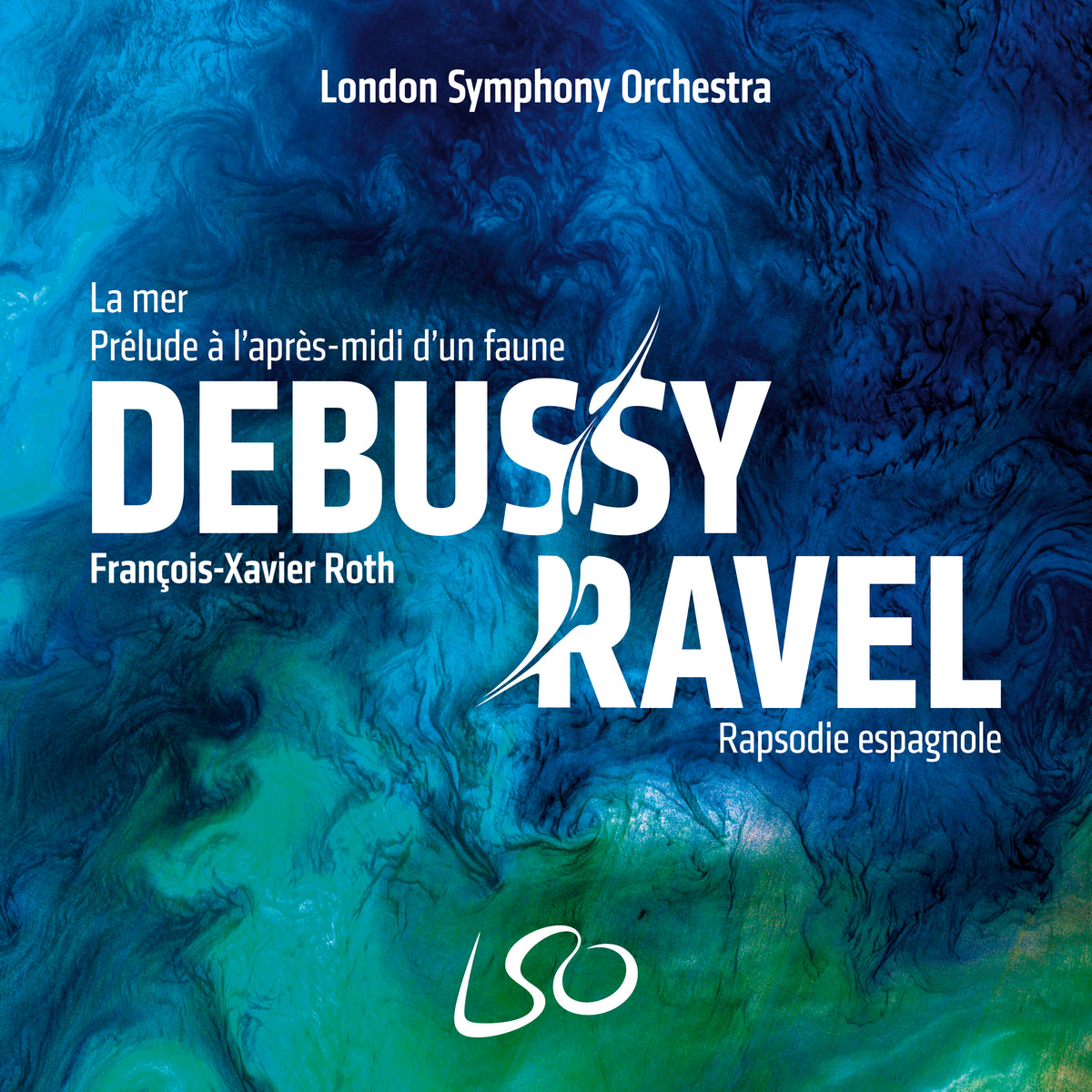 Debussy: La mer, Prelude a l'apres-midi d'un faune; Ravel: Rapsodie espagnole