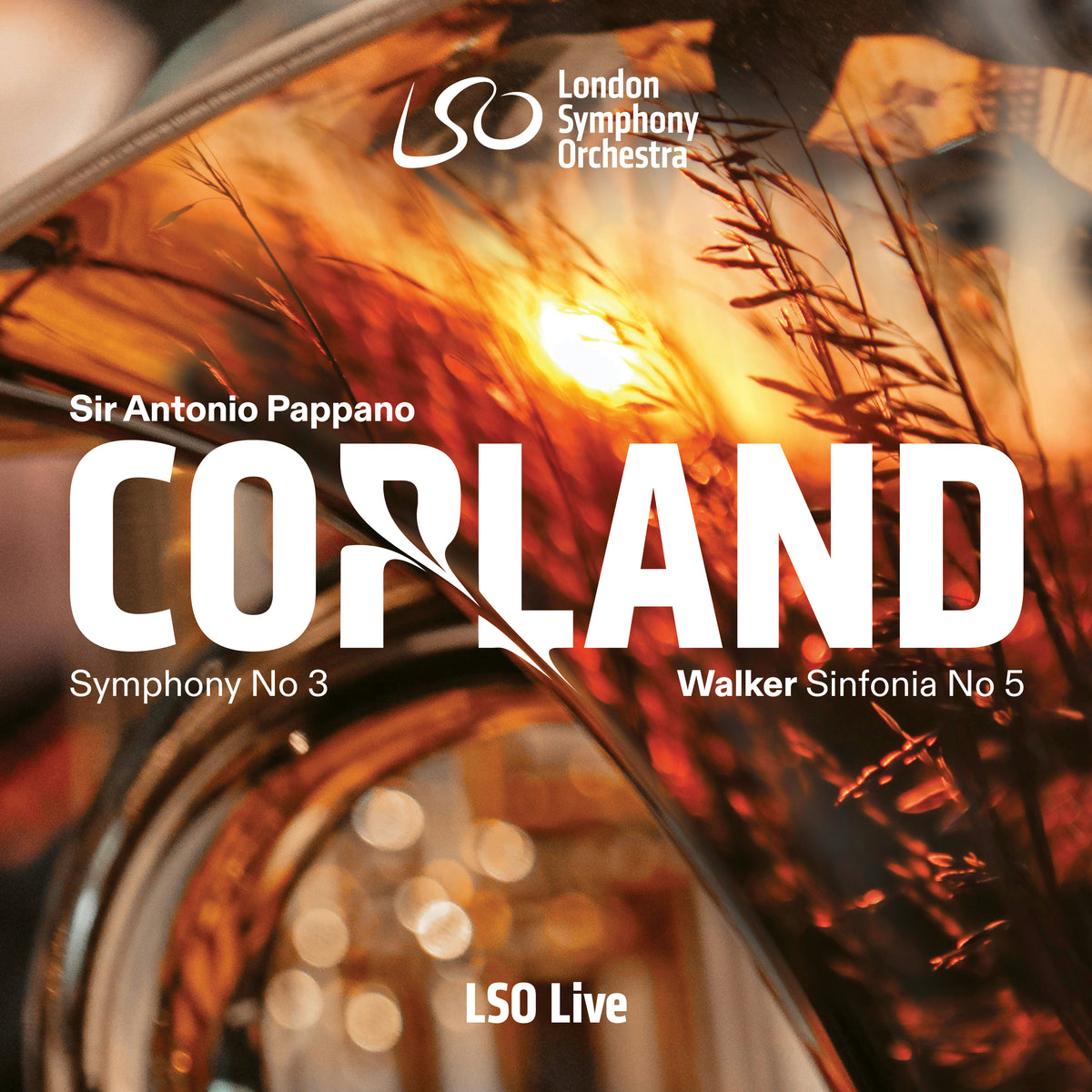 Copland: Symphony No. 3 & Walker: Sinfonia No. 5 "Visions"