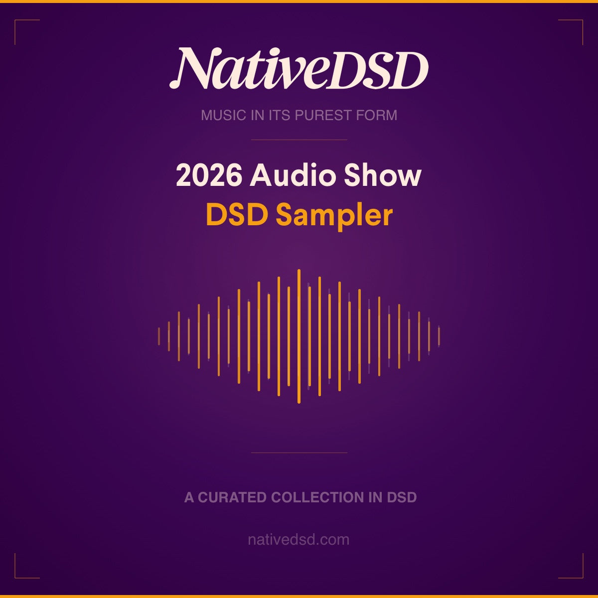 NativeDSD 2026 Audio Show [DSD Sampler]