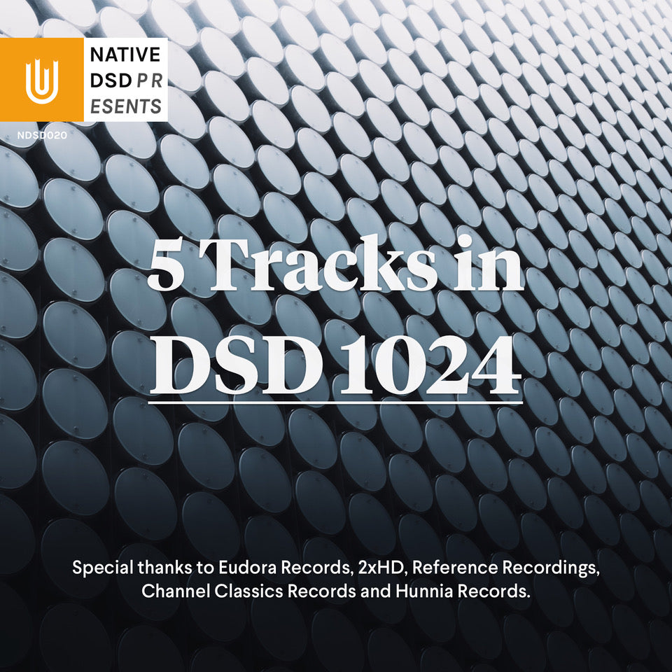 5 Tracks in DSD 1024