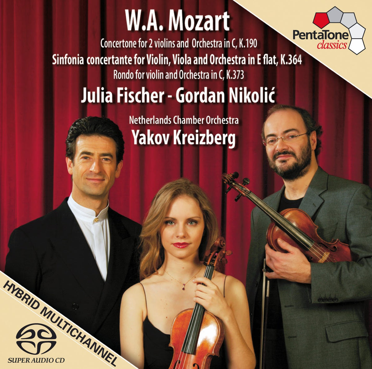 Mozart Works for Violin(s) and Orchestra