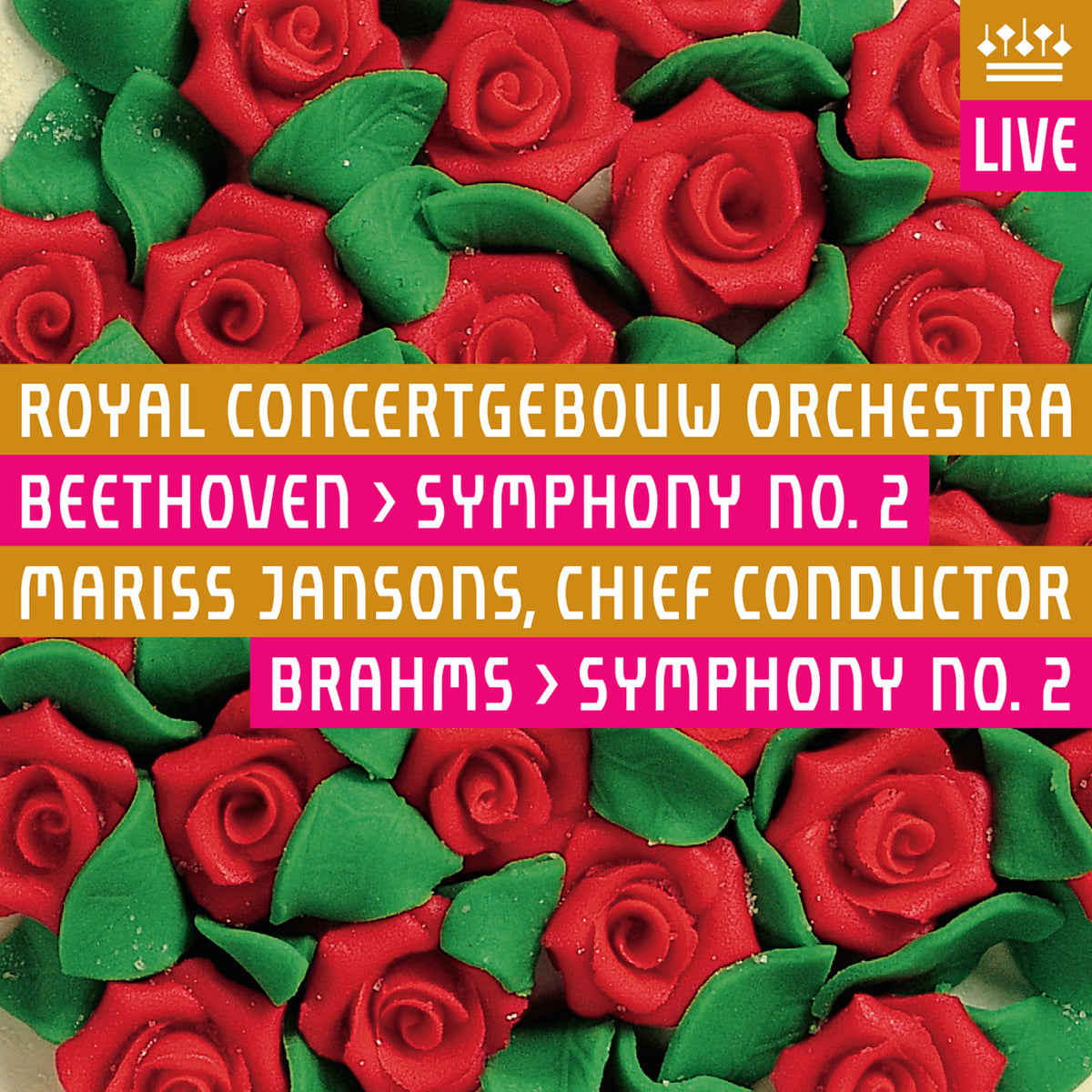 Beethoven & Brahms Symphonies no. 2