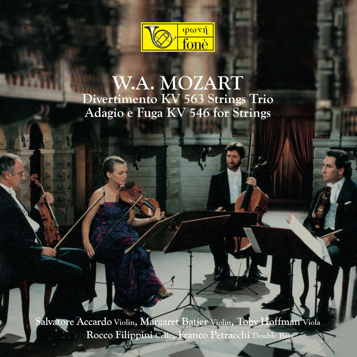 Mozart Divertimento KV 563 Adagio e Fuga KV 546