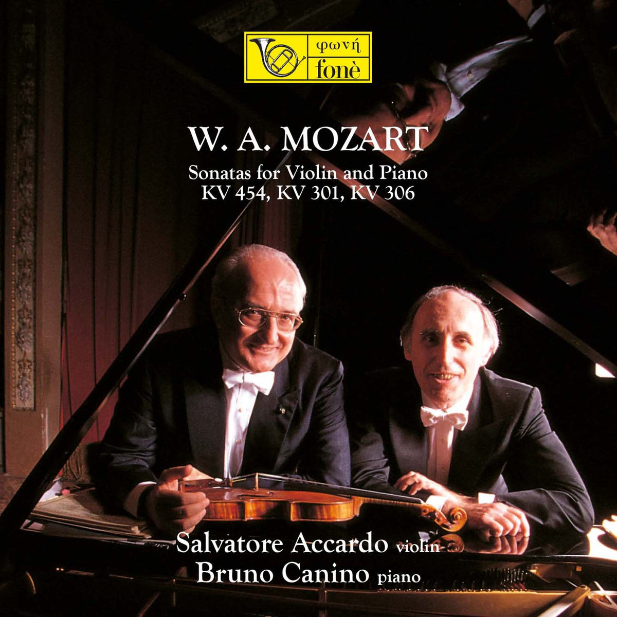 Mozart Sonatas for Violin and Piano KV 454, 301, 306