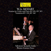 Mozart Sonatas for Violin and Piano KV 481, 303 - Variations KV 359, 360