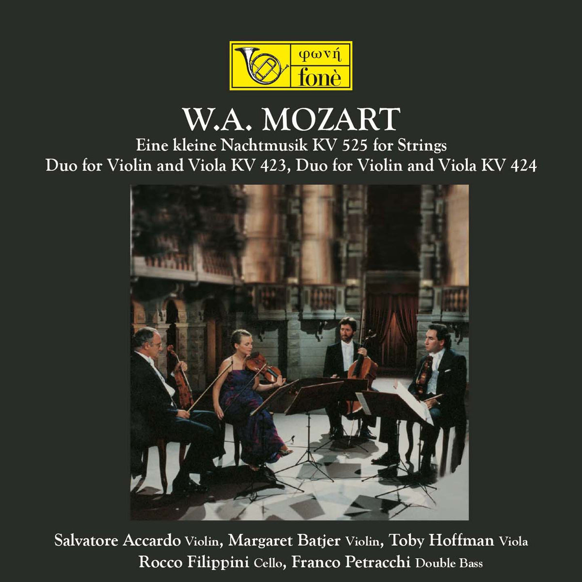 Mozart KV 525, KV 423, KV 424