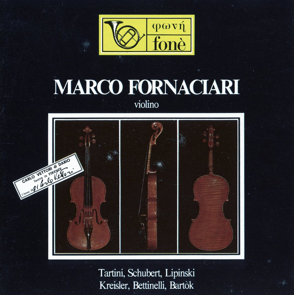 Fornaciari - Violino (Historic Recording)