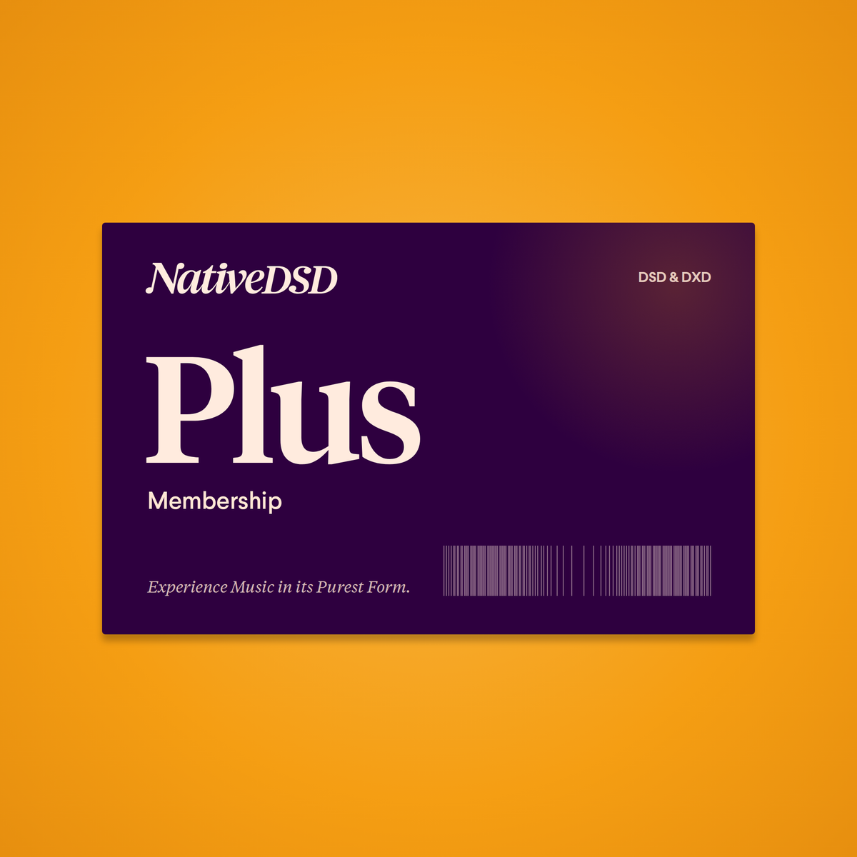 NativeDSD Plus Membership